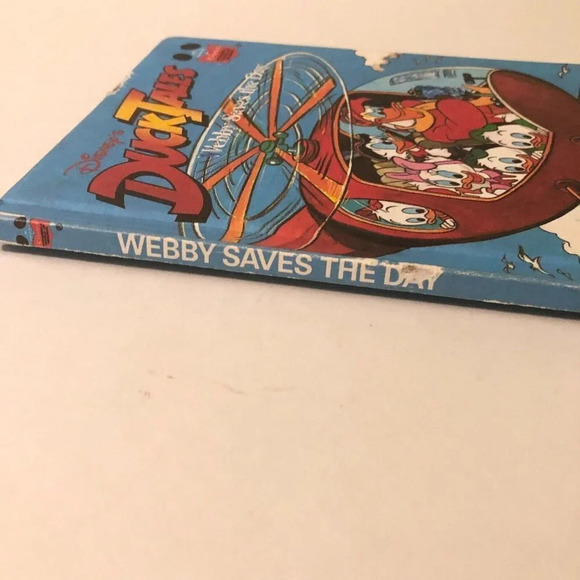 1989 DuckTales Webby Saves the Day Disneys Wonderful World of Reading - Picture 5 of 16